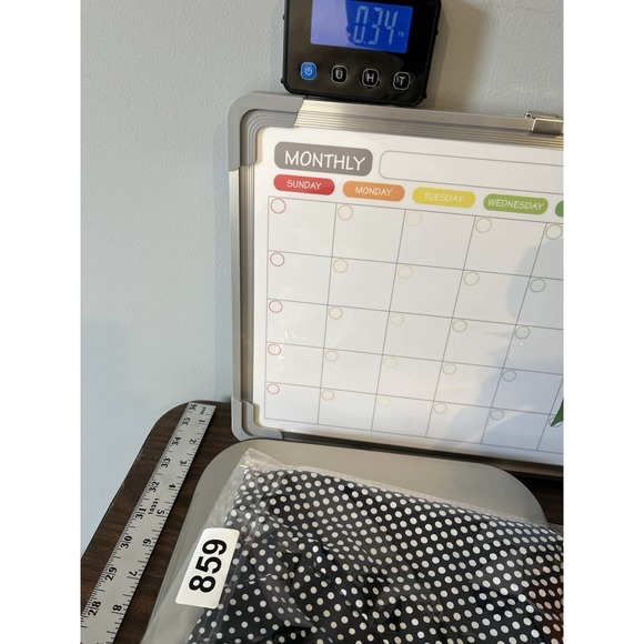 Agenda‎ Women's Blouse Tank Top Sleeveless Sz L Blue/White Dots Beach Nautical - Picture 7 of 7